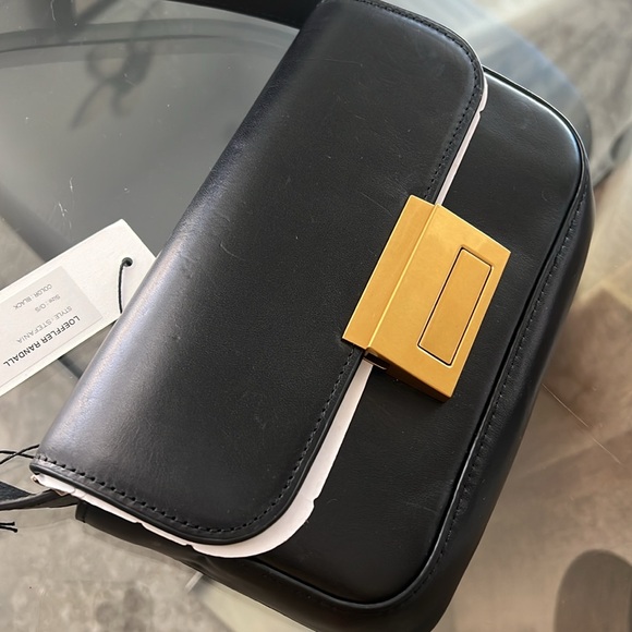 Loeffler Randall x Revolve Stefania Baguette Bag in Black NWT - Picture 7 of 14